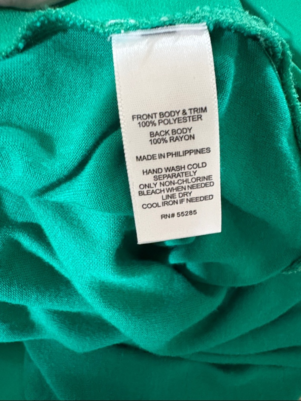 Express Green Racerback Shell Tank Top XS - Picture 5 of 6